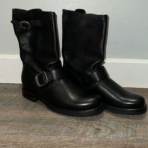 Frye biker boots